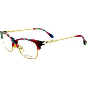 Lilly Pulitzer Bunny Womens Eyeglass Frame Party Pink